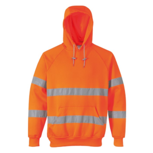 Portwest High Viz Hooded Sweatshirt