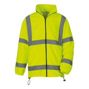 Hi-viz heavyweight fleece jacket